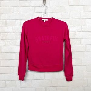 Spiritual Gangster Grateful Crewneck Pink Sweatshirt